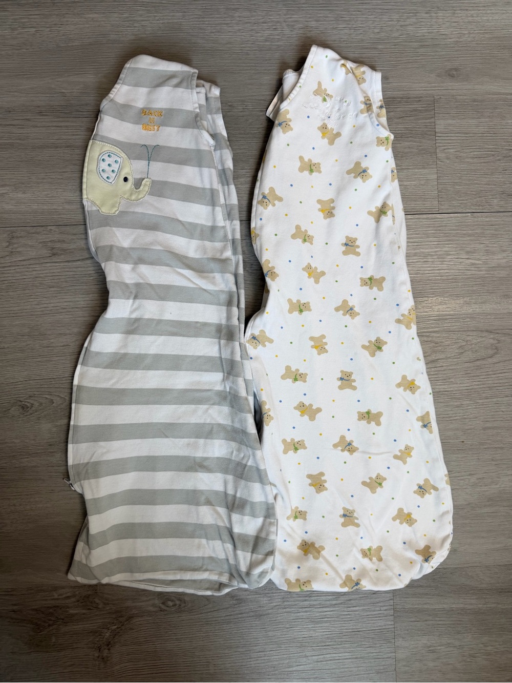 HALO SleepSack Wearable Blanket Bundle Set of 2 - Medium 6-12M